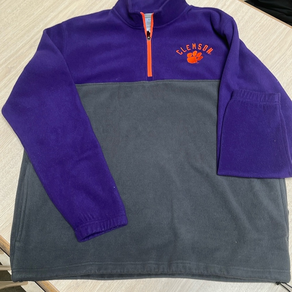 Clemson fleece jacket